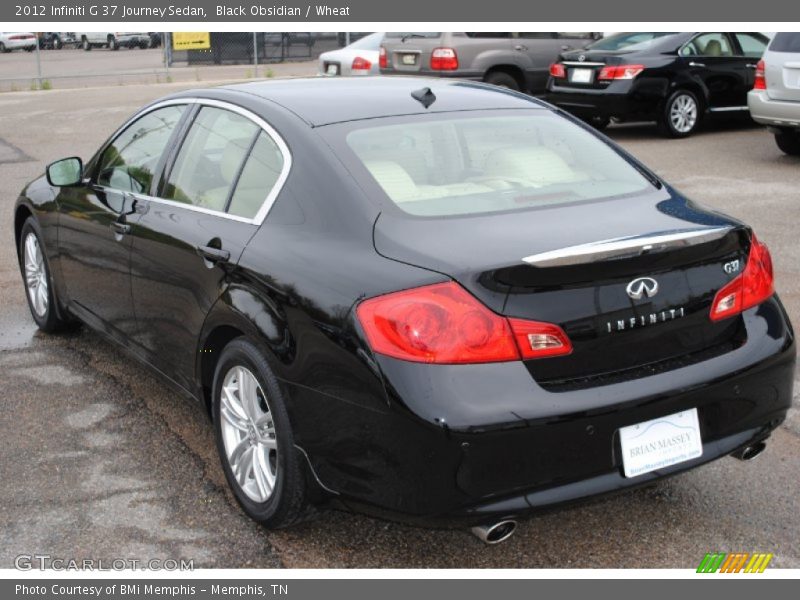 Black Obsidian / Wheat 2012 Infiniti G 37 Journey Sedan