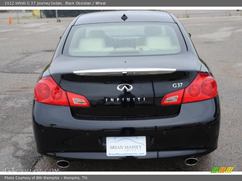 Black Obsidian / Wheat 2012 Infiniti G 37 Journey Sedan