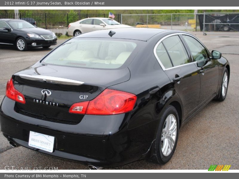 Black Obsidian / Wheat 2012 Infiniti G 37 Journey Sedan