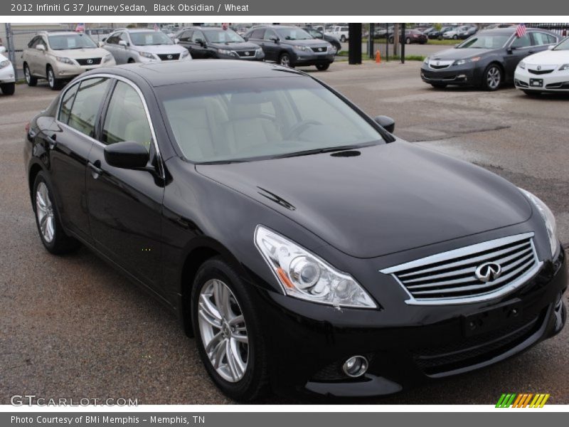 Black Obsidian / Wheat 2012 Infiniti G 37 Journey Sedan