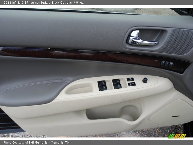 Black Obsidian / Wheat 2012 Infiniti G 37 Journey Sedan