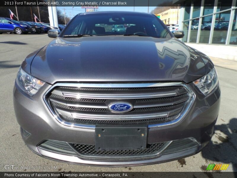 Sterling Gray Metallic / Charcoal Black 2013 Ford Taurus Limited AWD