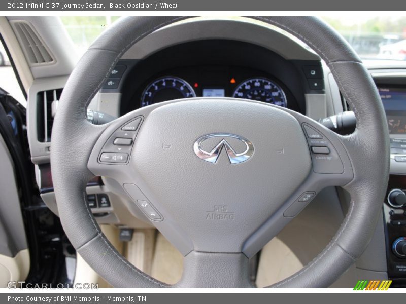 Black Obsidian / Wheat 2012 Infiniti G 37 Journey Sedan