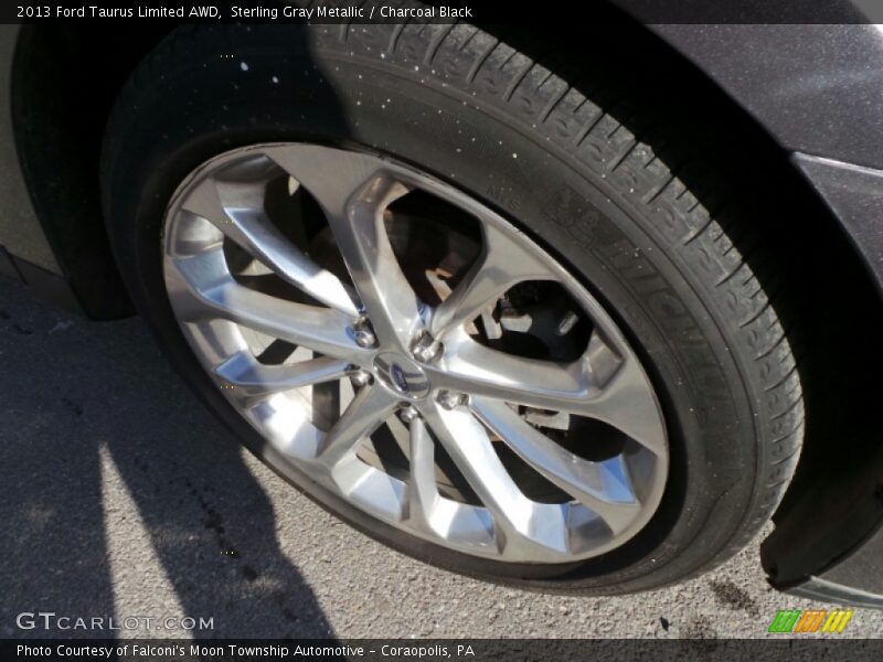 Sterling Gray Metallic / Charcoal Black 2013 Ford Taurus Limited AWD