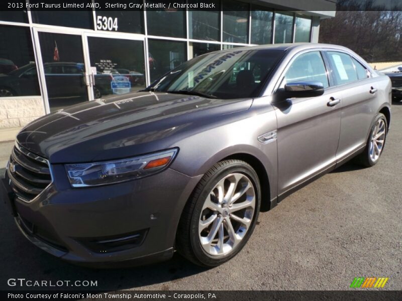 Sterling Gray Metallic / Charcoal Black 2013 Ford Taurus Limited AWD