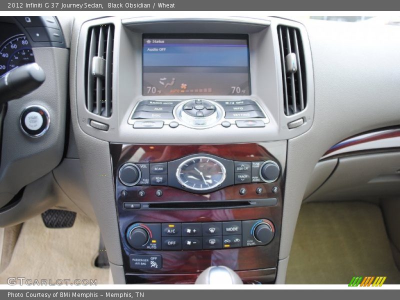 Black Obsidian / Wheat 2012 Infiniti G 37 Journey Sedan