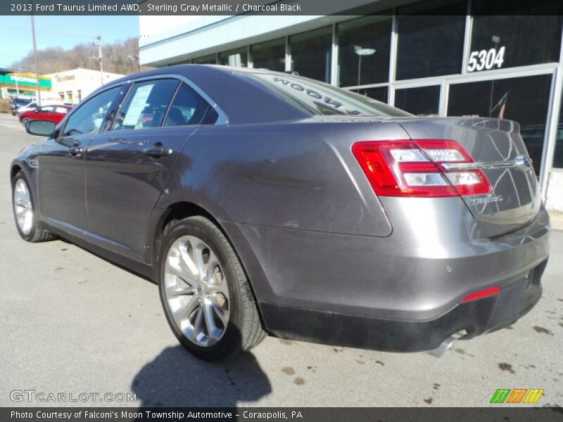 Sterling Gray Metallic / Charcoal Black 2013 Ford Taurus Limited AWD
