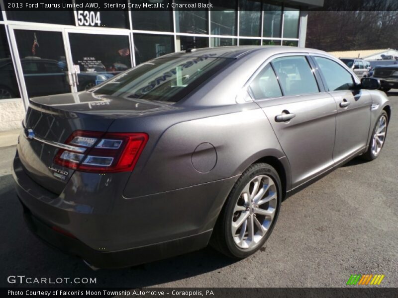 Sterling Gray Metallic / Charcoal Black 2013 Ford Taurus Limited AWD