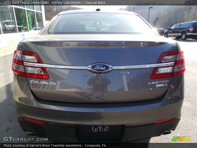 Sterling Gray Metallic / Charcoal Black 2013 Ford Taurus Limited AWD