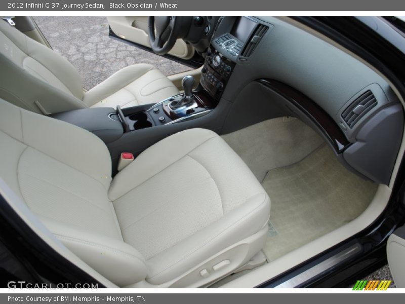 Black Obsidian / Wheat 2012 Infiniti G 37 Journey Sedan