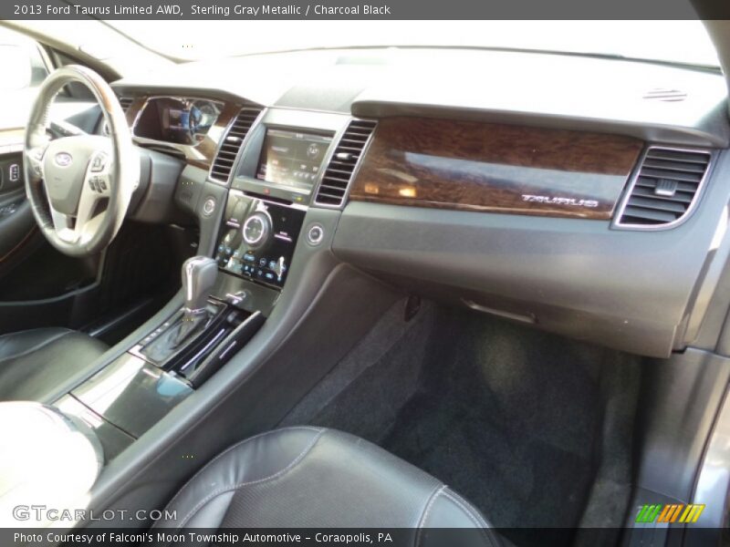 Sterling Gray Metallic / Charcoal Black 2013 Ford Taurus Limited AWD