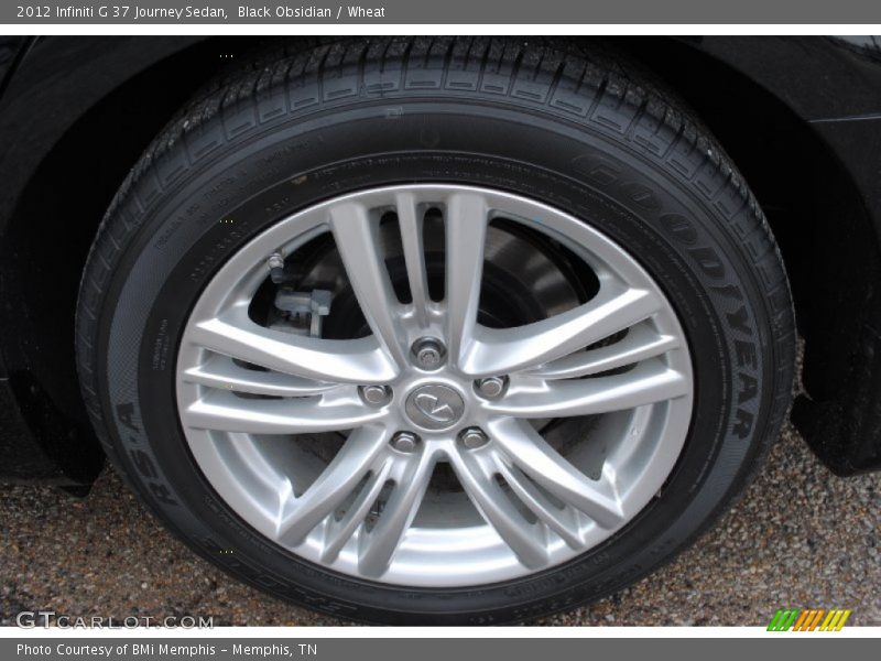 Black Obsidian / Wheat 2012 Infiniti G 37 Journey Sedan