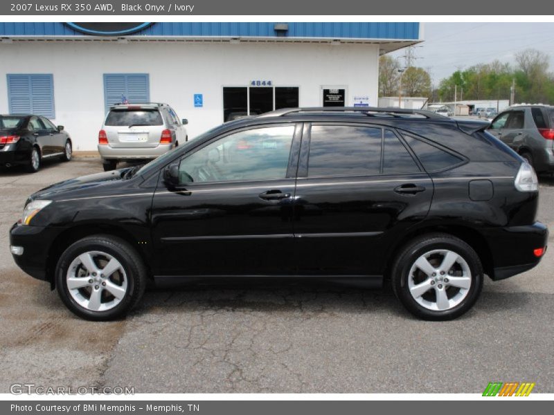 Black Onyx / Ivory 2007 Lexus RX 350 AWD