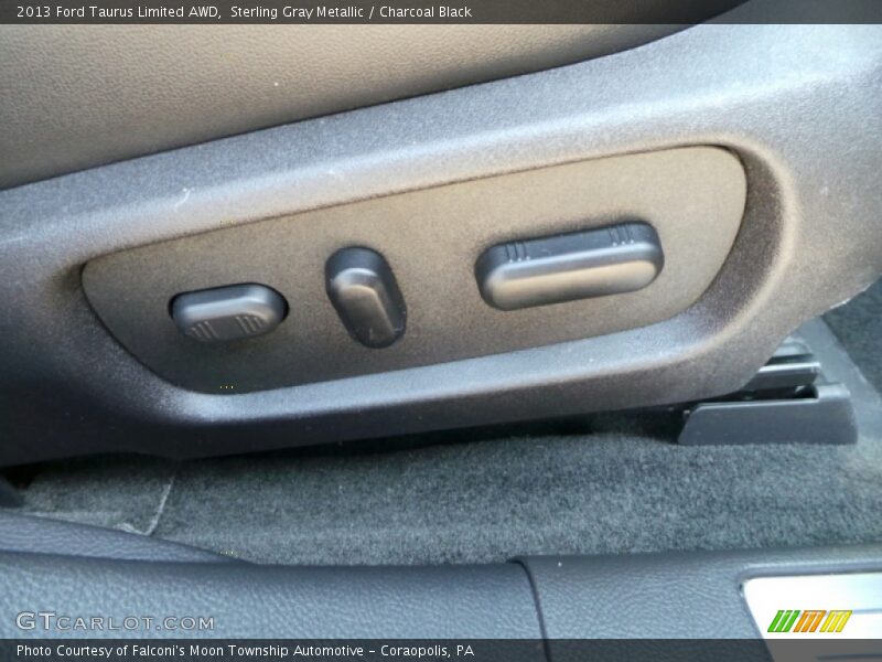 Sterling Gray Metallic / Charcoal Black 2013 Ford Taurus Limited AWD