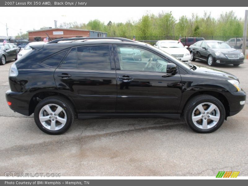 Black Onyx / Ivory 2007 Lexus RX 350 AWD