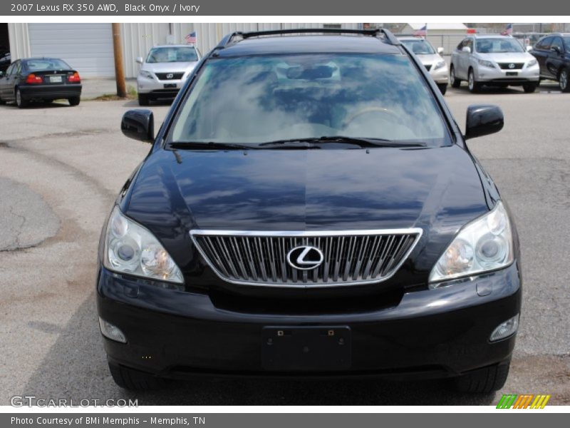 Black Onyx / Ivory 2007 Lexus RX 350 AWD
