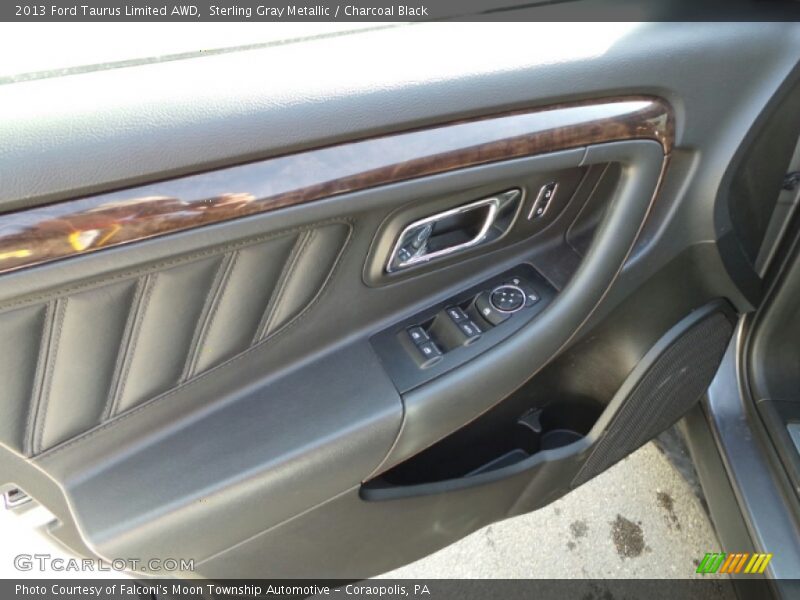 Sterling Gray Metallic / Charcoal Black 2013 Ford Taurus Limited AWD