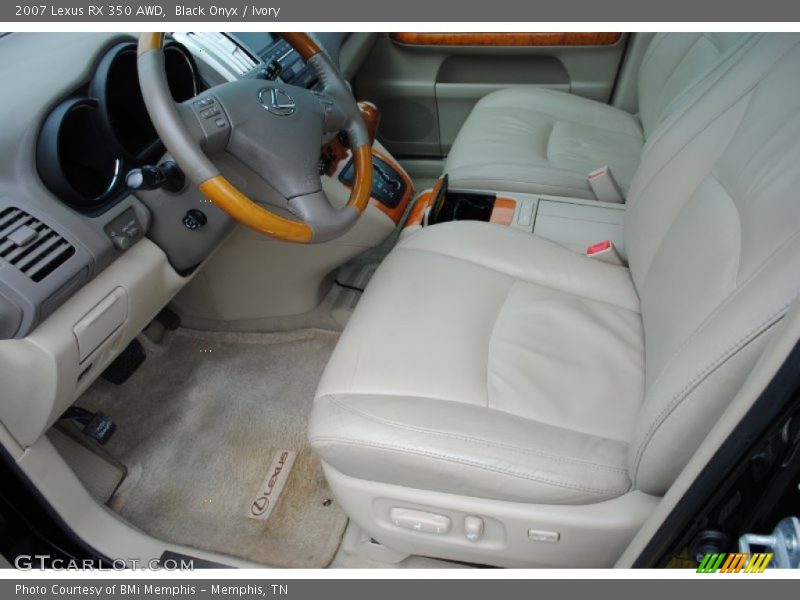 Black Onyx / Ivory 2007 Lexus RX 350 AWD