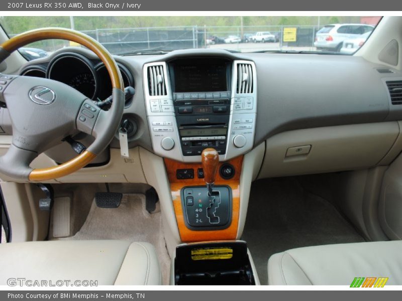 Black Onyx / Ivory 2007 Lexus RX 350 AWD