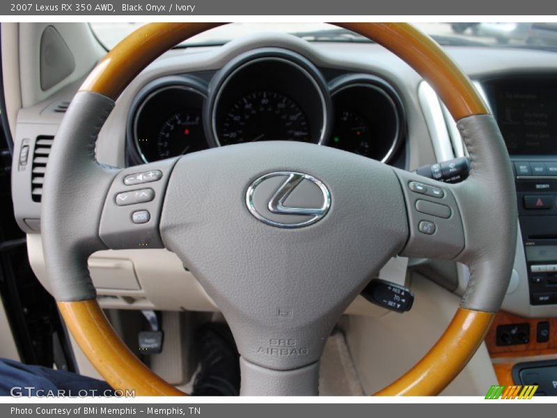 Black Onyx / Ivory 2007 Lexus RX 350 AWD