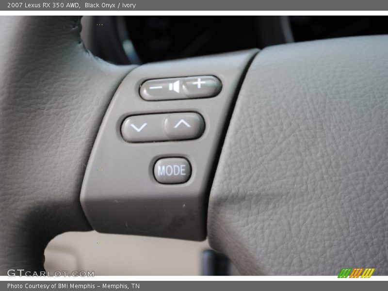 Black Onyx / Ivory 2007 Lexus RX 350 AWD
