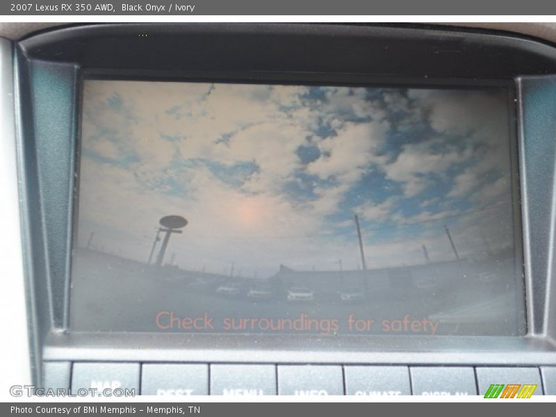 Black Onyx / Ivory 2007 Lexus RX 350 AWD