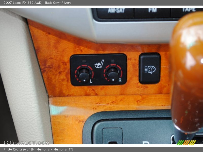 Black Onyx / Ivory 2007 Lexus RX 350 AWD