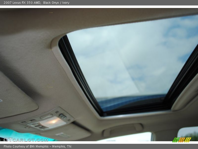 Black Onyx / Ivory 2007 Lexus RX 350 AWD