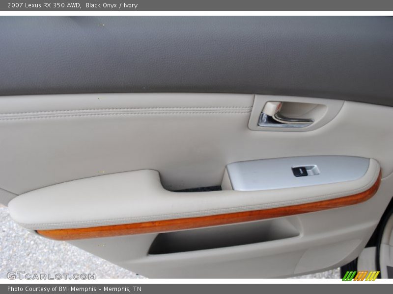 Black Onyx / Ivory 2007 Lexus RX 350 AWD