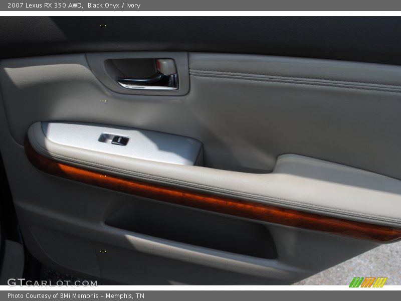 Black Onyx / Ivory 2007 Lexus RX 350 AWD