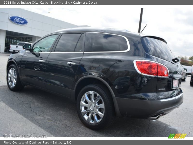 Carbon Black Metallic / Cashmere/Cocoa 2011 Buick Enclave CXL