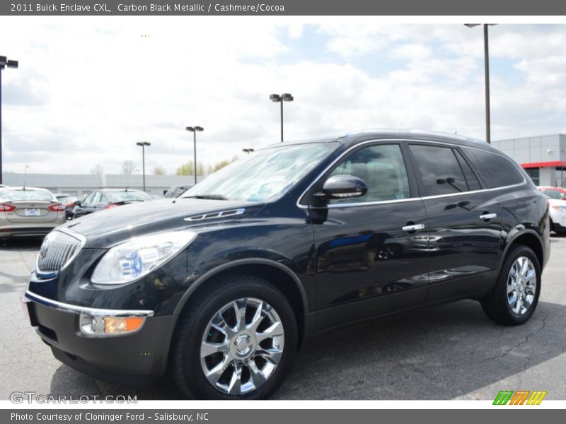 Carbon Black Metallic / Cashmere/Cocoa 2011 Buick Enclave CXL