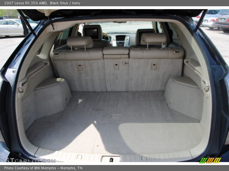 Black Onyx / Ivory 2007 Lexus RX 350 AWD