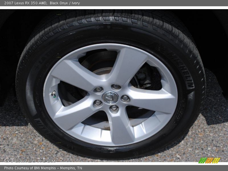 Black Onyx / Ivory 2007 Lexus RX 350 AWD