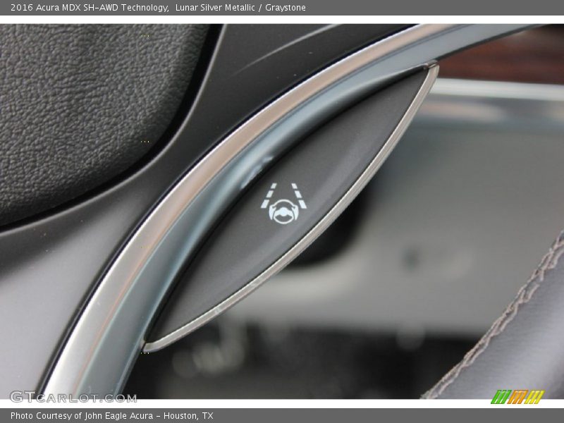Lunar Silver Metallic / Graystone 2016 Acura MDX SH-AWD Technology