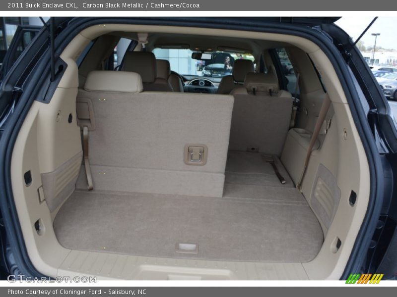 Carbon Black Metallic / Cashmere/Cocoa 2011 Buick Enclave CXL