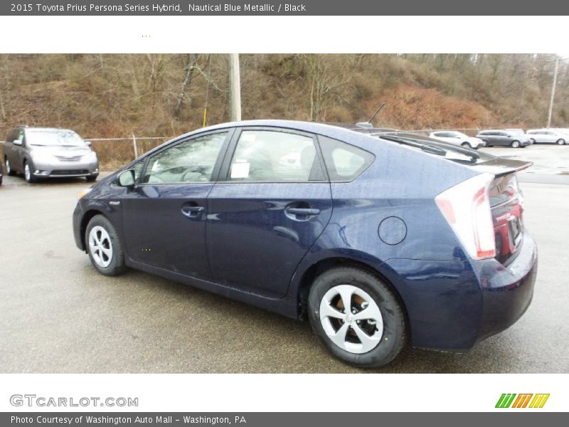 Nautical Blue Metallic / Black 2015 Toyota Prius Persona Series Hybrid