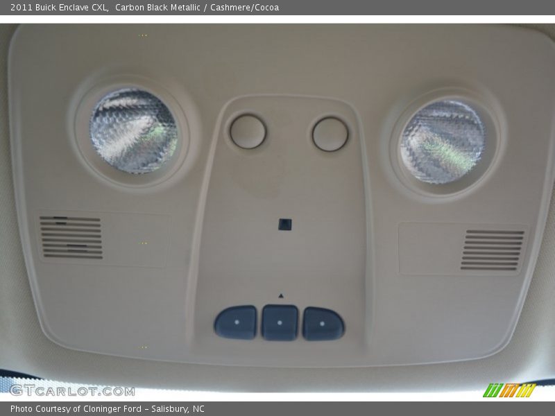 Carbon Black Metallic / Cashmere/Cocoa 2011 Buick Enclave CXL