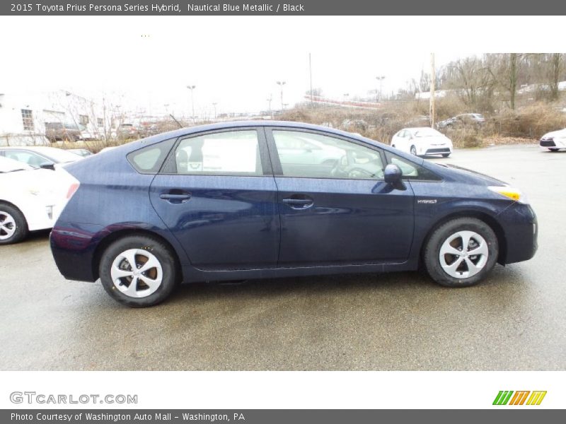 Nautical Blue Metallic / Black 2015 Toyota Prius Persona Series Hybrid
