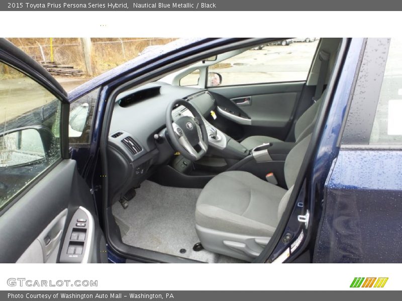 Nautical Blue Metallic / Black 2015 Toyota Prius Persona Series Hybrid
