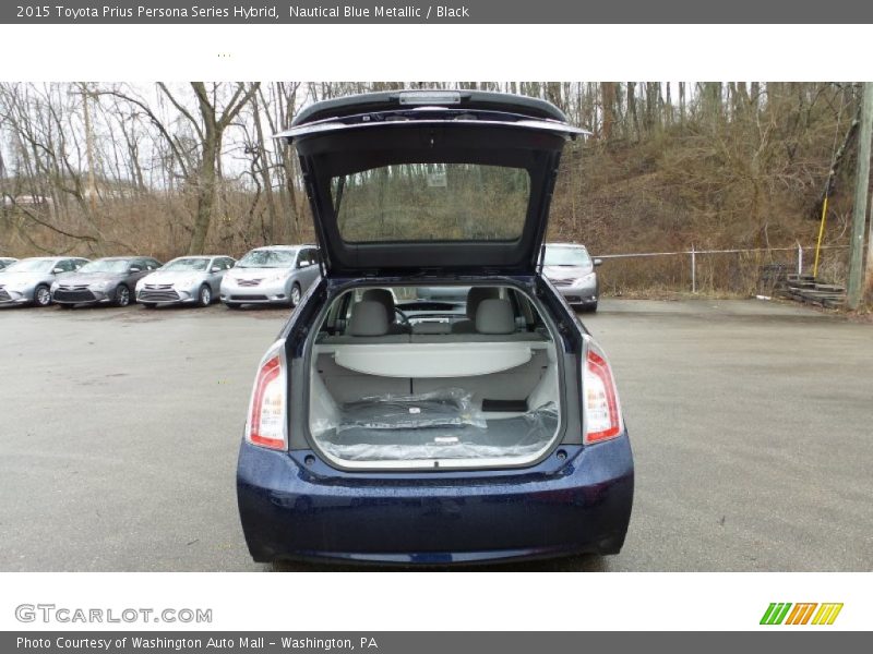 Nautical Blue Metallic / Black 2015 Toyota Prius Persona Series Hybrid