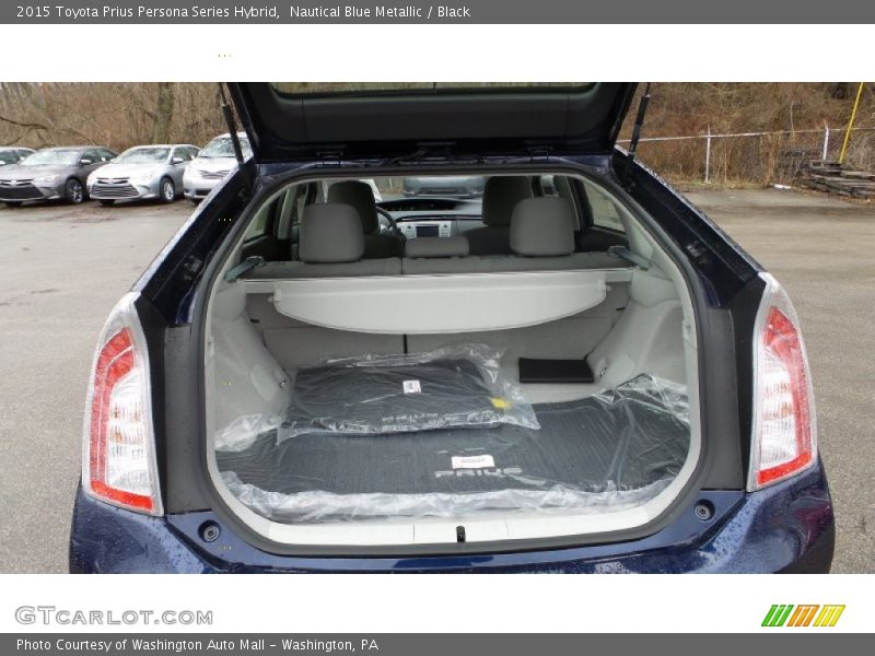 Nautical Blue Metallic / Black 2015 Toyota Prius Persona Series Hybrid