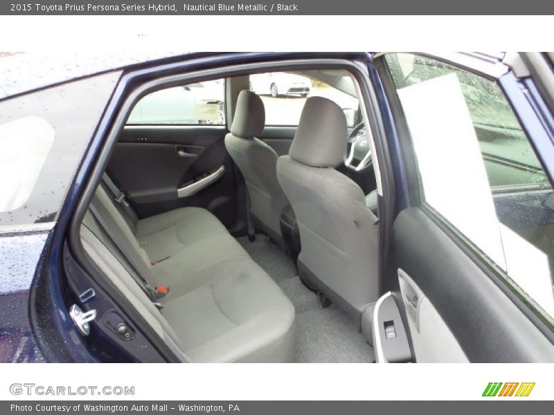 Nautical Blue Metallic / Black 2015 Toyota Prius Persona Series Hybrid