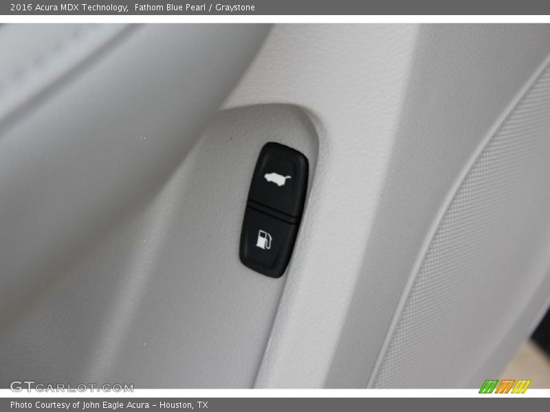 Fathom Blue Pearl / Graystone 2016 Acura MDX Technology