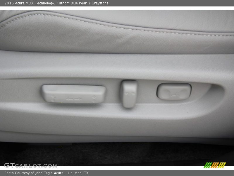 Fathom Blue Pearl / Graystone 2016 Acura MDX Technology