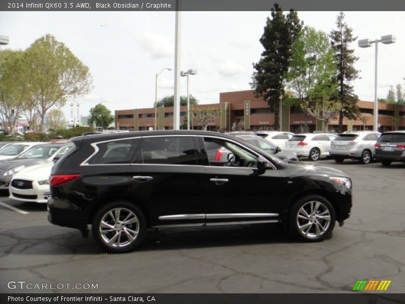 Black Obsidian / Graphite 2014 Infiniti QX60 3.5 AWD