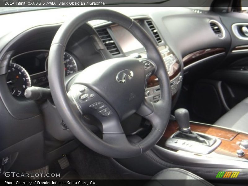 Black Obsidian / Graphite 2014 Infiniti QX60 3.5 AWD