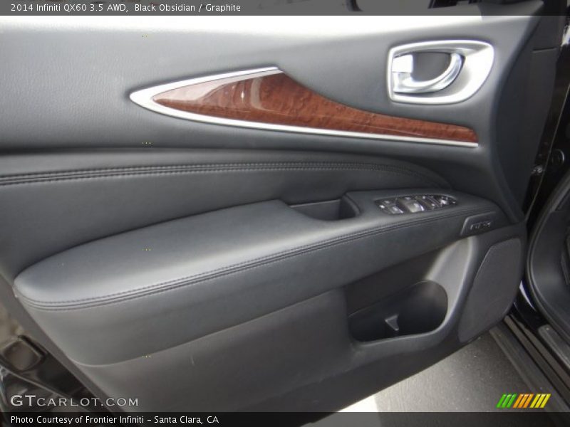 Black Obsidian / Graphite 2014 Infiniti QX60 3.5 AWD