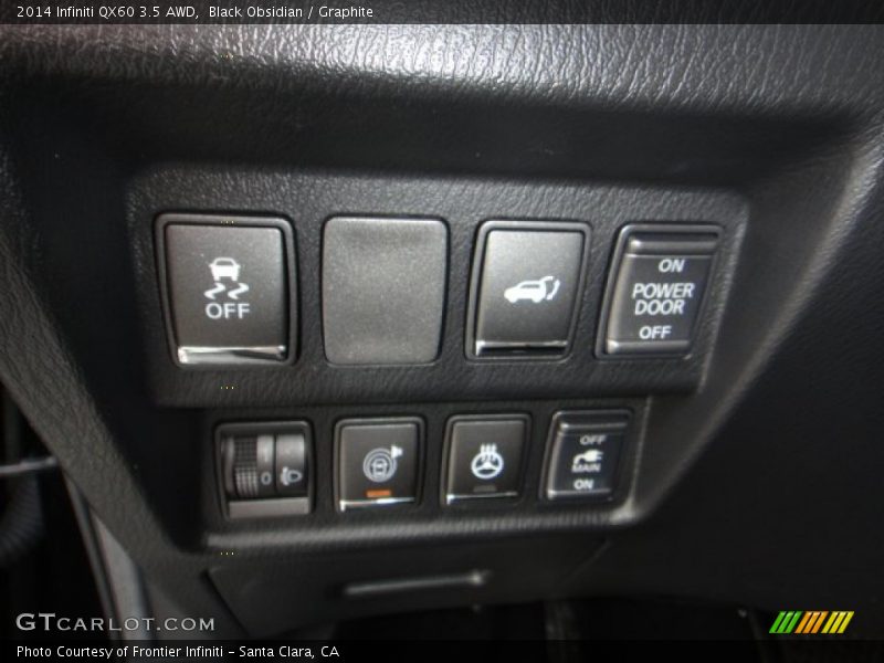 Black Obsidian / Graphite 2014 Infiniti QX60 3.5 AWD