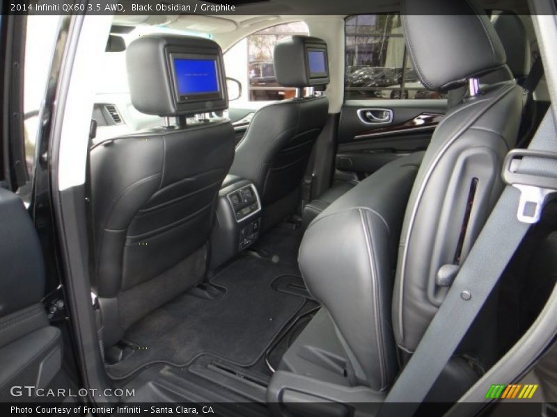 Black Obsidian / Graphite 2014 Infiniti QX60 3.5 AWD